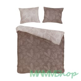 Pościel bawełniana BAHAMA BROWN/160x200 COTTONLOVE JACQUARD