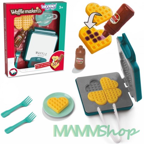 WOOPIE 46682 Gofrownica Zestaw Kuchenne Jedzenie 10 el