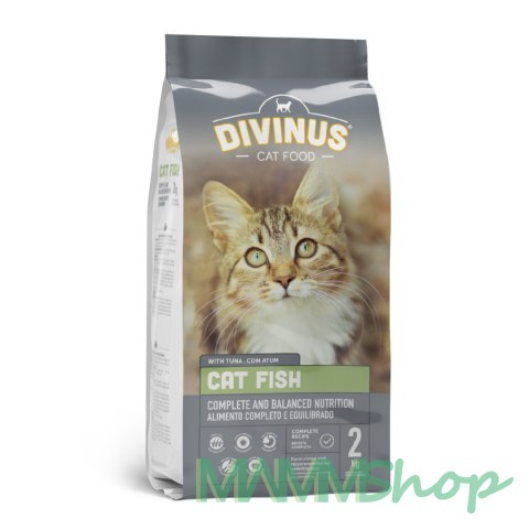 Divinus Divinus Cat Fish dla kotów dorosłych 2kg