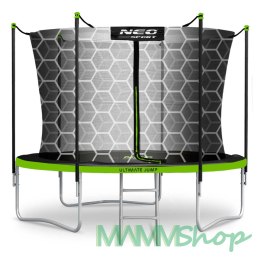 Trampolina ogrodowa 10ft/312cm z siatką wewnętrzną i drabinką Neo-Sport