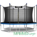 Trampolina ogrodowa 12ft/374cm z siatką wewnętrzną i drabinką Neo-Sport