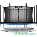 Trampolina ogrodowa 12ft/374cm z siatką wewnętrzną i drabinką Neo-Sport