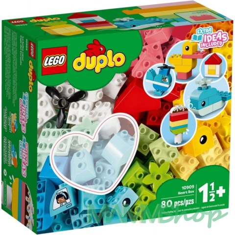 Klocki DUPLO 10909 Pudełko z serduszkiem