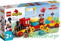 Klocki DUPLO Disney 10941 Urodzinowy pociąg myszek