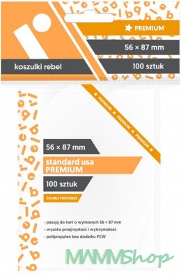 Koszulki 56 x 87 mm Standard USA Premium 100 sztuk