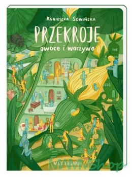 Książeczka Przekroje Owoce i Warzywa