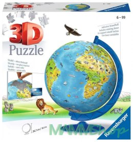 Puzzle 180 elementów 3D Kula Dziecinny globus