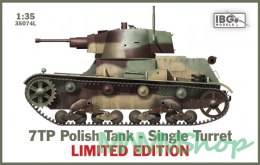 Model do sklejania IBG 7TP Polish Tank Single Turret Edycja limitowana