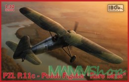 Model do sklejania IBG PZL P.11c Polish Fighter Rare Birds