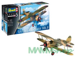 Model plastikowy Gloster Gladiator MK.II