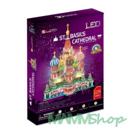 Puzzle 3D LED Katedra Św. Bazylego