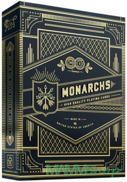 Karty Monarchs Deck Czarne