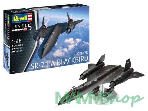 Model plastikowy Lockheed SR-71 Blackbird 1/48