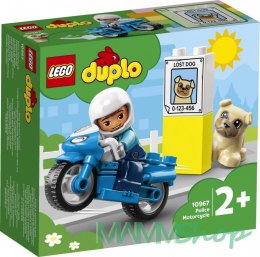 Klocki DUPLO 10967 Motocykl policyjny