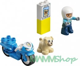 Klocki DUPLO 10967 Motocykl policyjny