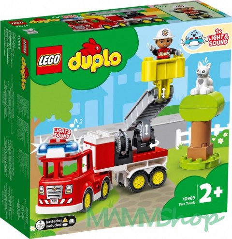 Klocki DUPLO 10969 Wóz strażacki