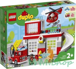 Klocki DUPLO 10970 Remiza strażacka i helikopter