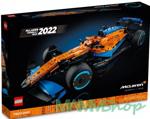 Klocki Technic 42141 Samochód wyścigowy McLaren Formula 1