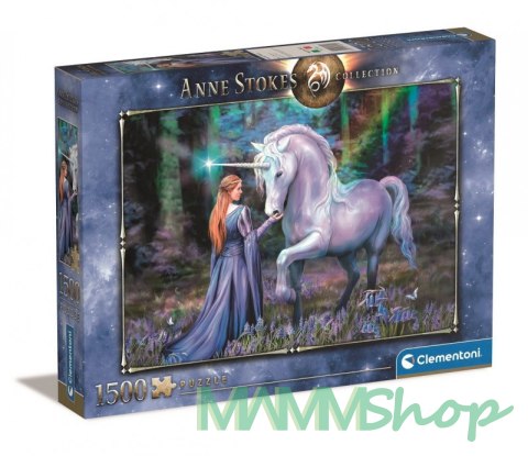 Puzzle 1500 elementów Kolekcja Anne Stokes Bluebell Wood