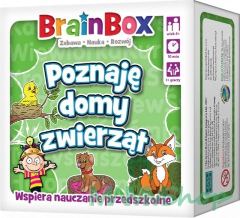 Gra BrainBox - Poznaję domy zwierząt