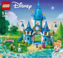 Klocki Disney Princess 43206 Zamek Kopciuszka i księcia z bajki