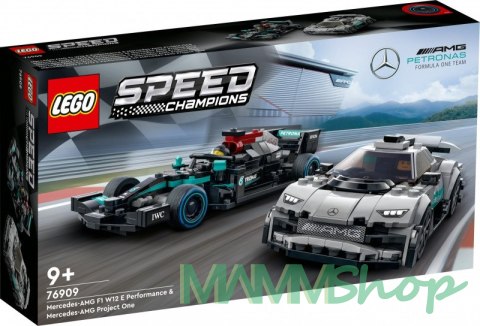 Klocki Speed Champions 76909 Mercedes-AMG F1 W12 E Performance i Mercedes-AMG ONE