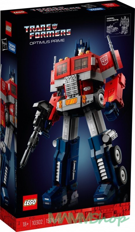 Klocki Icons 10302 Optimus Prime