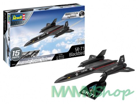 Model plastikowy SR-71 Blackbird Easy-Click 1/110